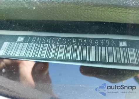 2011 Chevrolet Tahoe Ltz from USA, damaged, VIN 1GNSKCE00BR196993